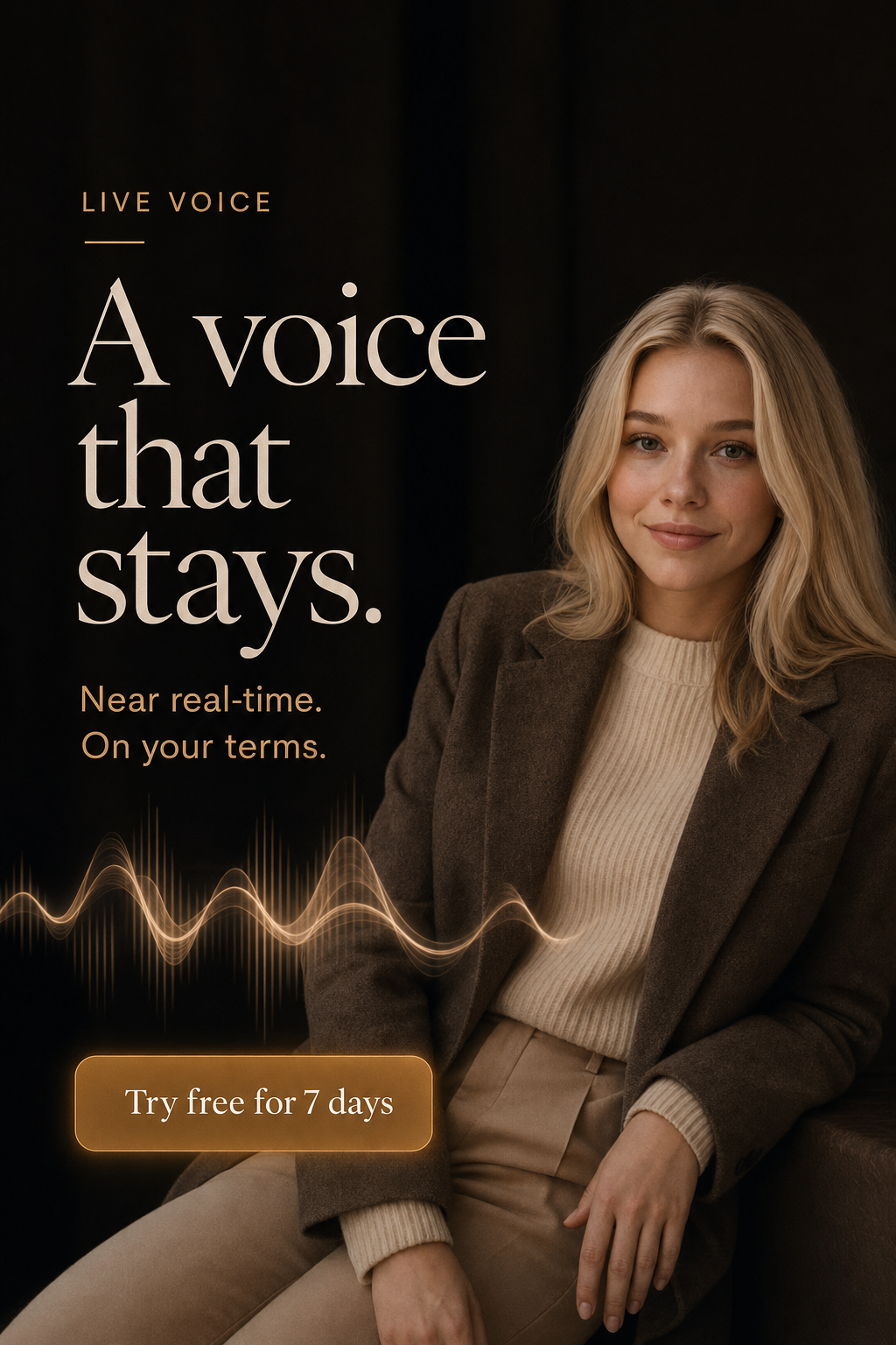 A voice that stays