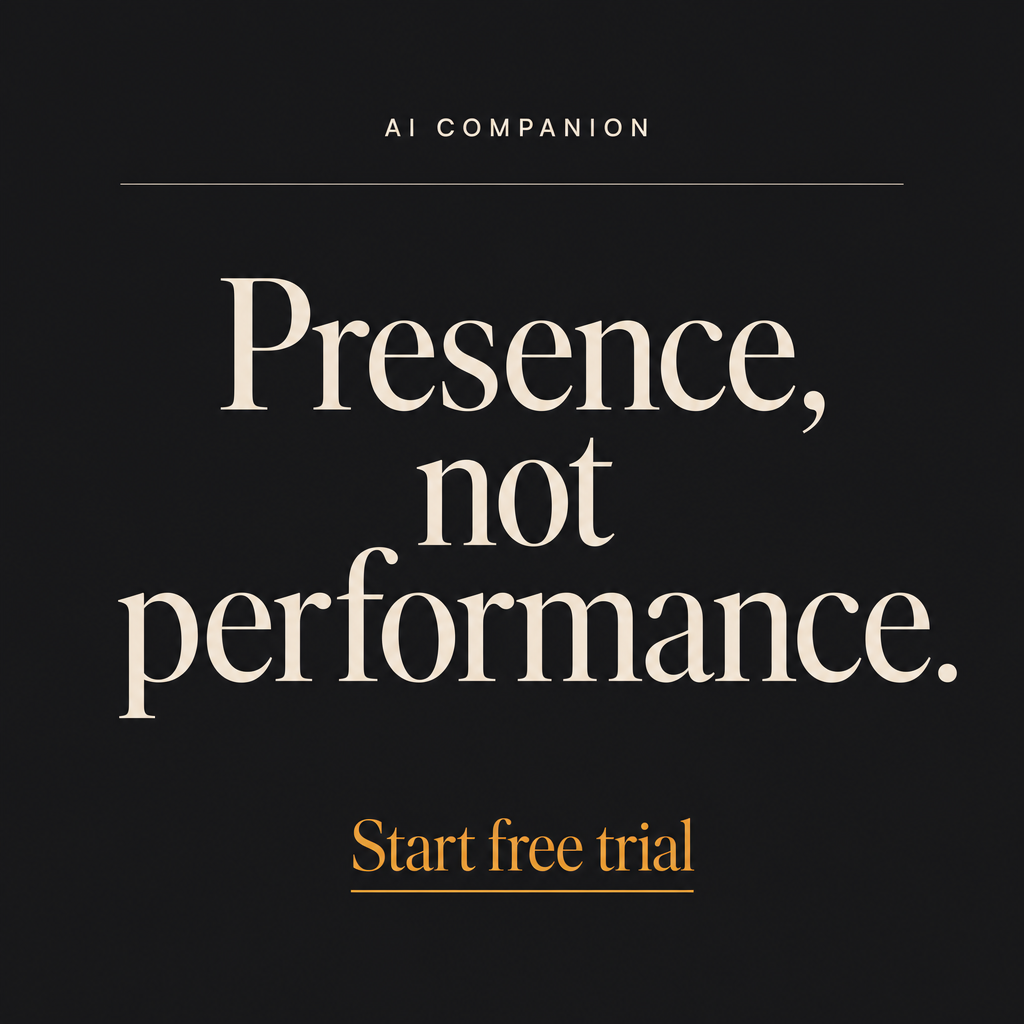 Presence, not performance